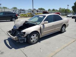 Honda Accord ex salvage cars for sale: 2001 Honda Accord EX