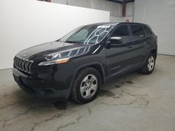 Jeep Cherokee Sport salvage cars for sale: 2016 Jeep Cherokee Sport