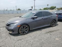 Salvage cars for sale from Copart Colton, CA: 2019 Honda Civic Sport