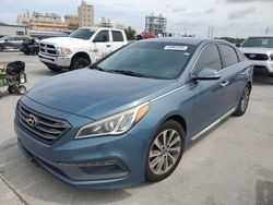 Salvage cars for sale from Copart New Orleans, LA: 2015 Hyundai Sonata Sport