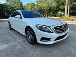 Salvage cars for sale at Apopka, FL auction: 2015 Mercedes-Benz S 550
