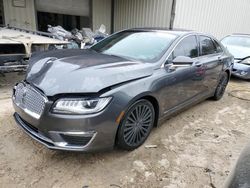 Salvage cars for sale at Seaford, DE auction: 2017 Lincoln MKZ Hybrid Reserve