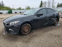 Salvage cars for sale from Copart Bowmanville, ON: 2015 Mazda 3 Sport