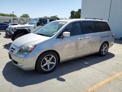 Salvage cars for sale from Copart Sacramento, CA: 2007 Honda Odyssey Touring