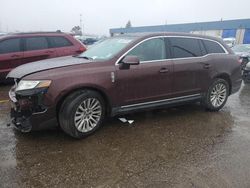 Salvage cars for sale at Woodhaven, MI auction: 2012 Lincoln MKT