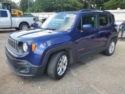 Jeep Renegade Latitude salvage cars for sale: 2016 Jeep Renegade Latitude