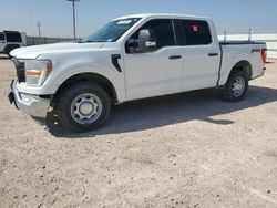 Salvage cars for sale from Copart Andrews, TX: 2022 Ford F150 Supercrew