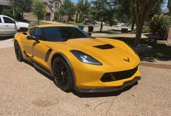 Salvage cars for sale at Grand Prairie, TX auction: 2016 Chevrolet Corvette Stingray Z51 3LT