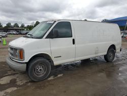 Salvage trucks for sale at Florence, MS auction: 2001 Chevrolet Express G3500