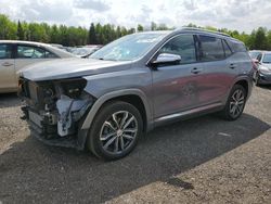Salvage cars for sale from Copart Ontario Auction, ON: 2019 GMC Terrain Denali