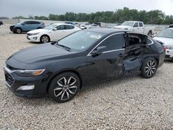 Salvage cars for sale at New Braunfels, TX auction: 2022 Chevrolet Malibu RS