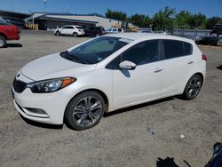 Salvage cars for sale from Copart Sacramento, CA: 2016 KIA Forte EX