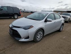 Salvage cars for sale from Copart Brighton, CO: 2019 Toyota Corolla L