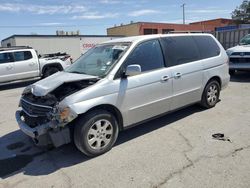 Salvage cars for sale at Anthony, TX auction: 2002 Honda Odyssey EXL