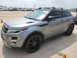 Salvage cars for sale at Houston, TX auction: 2013 Land Rover Range Rover Evoque Dynamic Premium