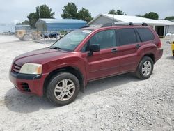 Salvage cars for sale at Prairie Grove, AR auction: 2004 Mitsubishi Endeavor LS