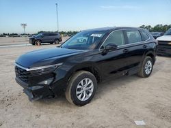 Salvage cars for sale at Houston, TX auction: 2024 Honda CR-V LX