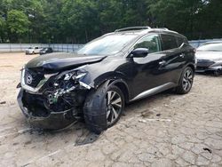 Salvage cars for sale at Austell, GA auction: 2018 Nissan Murano S
