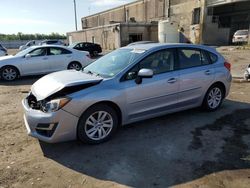 Salvage cars for sale at Fredericksburg, VA auction: 2015 Subaru Impreza Premium