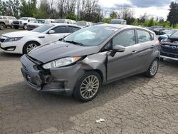 Salvage cars for sale from Copart Portland, OR: 2014 Ford Fiesta Titanium