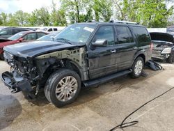 Salvage cars for sale at Bridgeton, MO auction: 2012 Ford Expedition Limited