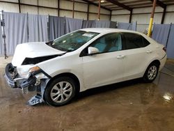 Vehiculos salvage en venta de Copart Pennsburg, PA: 2014 Toyota Corolla L