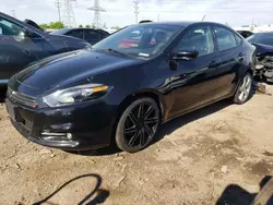 Vehiculos salvage en venta de Copart Elgin, IL: 2015 Dodge Dart GT