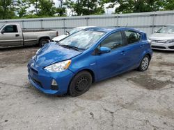 Salvage cars for sale at West Mifflin, PA auction: 2013 Toyota Prius C