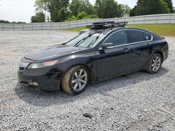 Salvage cars for sale from Copart Gastonia, NC: 2012 Acura TL