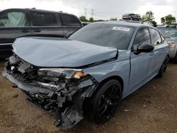 Salvage cars for sale from Copart Elgin, IL: 2023 Honda Civic Sport