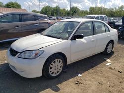 Salvage cars for sale from Copart Columbus, OH: 2005 Honda Civic LX