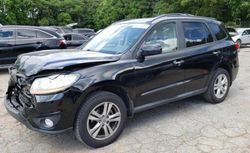 2011 Hyundai Santa FE Limited en venta en Austell, GA