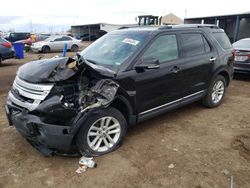 Salvage cars for sale at Brighton, CO auction: 2013 Ford Explorer XLT