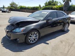 Vehiculos salvage en venta de Copart San Martin, CA: 2012 Lexus IS 250