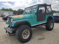 Salvage cars for sale from Copart Hampton, VA: 1985 Jeep Jeep CJ7