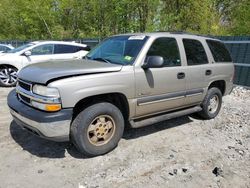 Salvage cars for sale at Candia, NH auction: 2002 Chevrolet Tahoe K1500