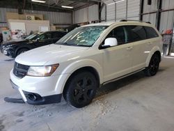 Salvage cars for sale at Kansas City, KS auction: 2018 Dodge Journey Crossroad