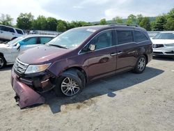 Honda salvage cars for sale: 2012 Honda Odyssey EXL