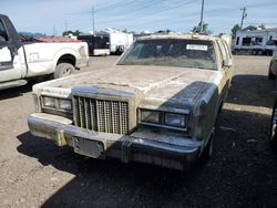 Buy Salvage Cars For Sale now at auction: 1987 Lincoln Town Car