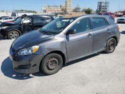 Salvage cars for sale from Copart New Orleans, LA: 2009 Toyota Corolla Matrix