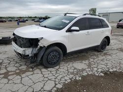 Salvage cars for sale at Kansas City, KS auction: 2012 Ford Edge SEL