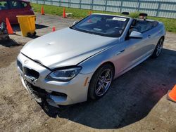 Salvage cars for sale at Mcfarland, WI auction: 2015 BMW 650 XI