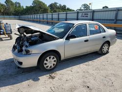 Salvage cars for sale at Fort Pierce, FL auction: 2002 Toyota Corolla CE
