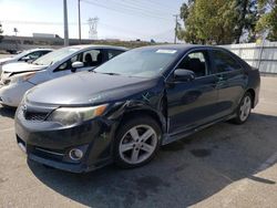 Salvage cars for sale from Copart Rancho Cucamonga, CA: 2012 Toyota Camry Base