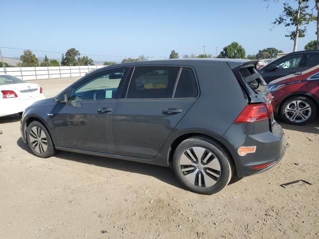 2016 Volkswagen E-GOLF SE