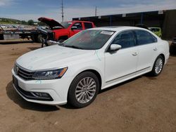 Salvage cars for sale at Colorado Springs, CO auction: 2017 Volkswagen Passat SE