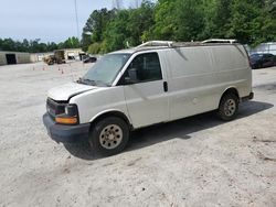 Salvage trucks for sale at Knightdale, NC auction: 2014 Chevrolet Express G1500