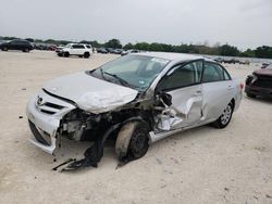 Salvage cars for sale from Copart San Antonio, TX: 2011 Toyota Corolla Base