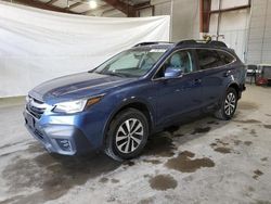 Salvage cars for sale at North Billerica, MA auction: 2020 Subaru Outback Premium
