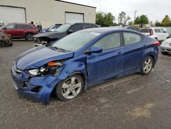 Salvage cars for sale at Woodburn, OR auction: 2013 Hyundai Elantra GLS